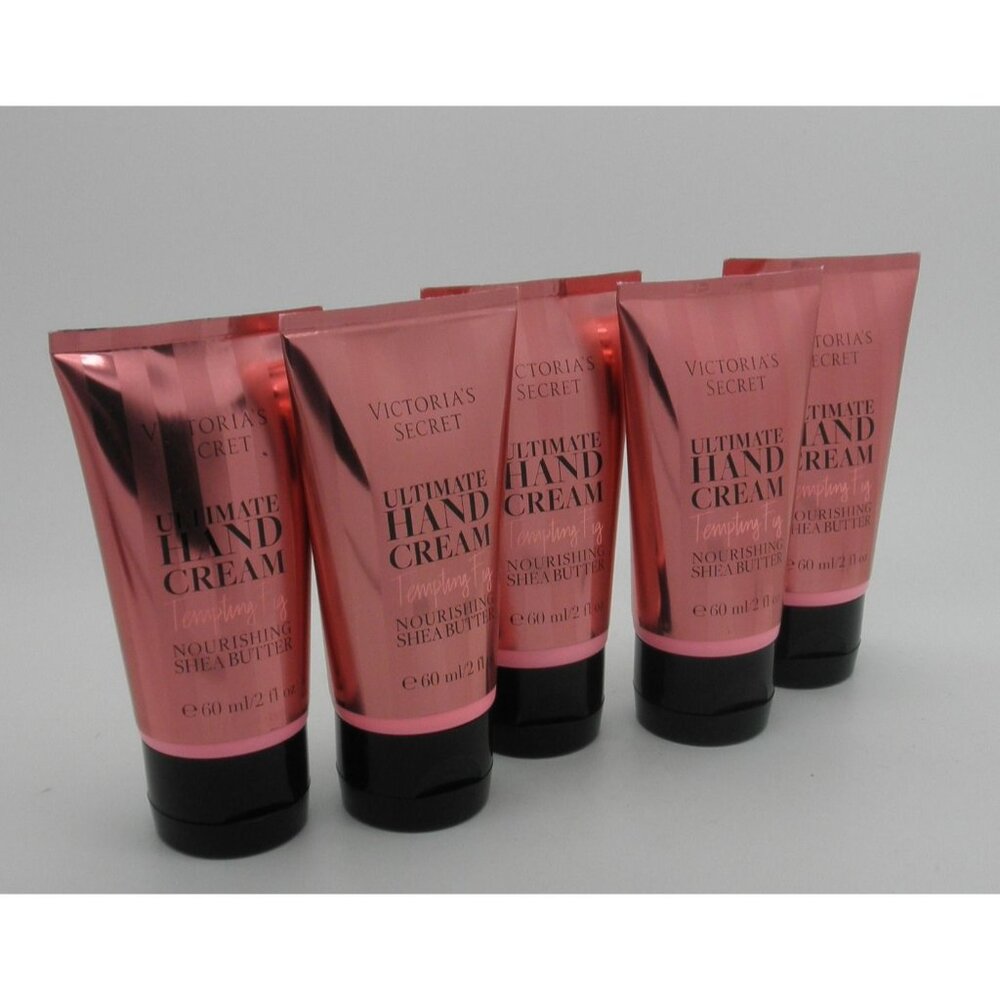 VICTORIA'S SECRET Ultimate Hand Cream Shea Butter TEMPTING FIG - Lot of 5